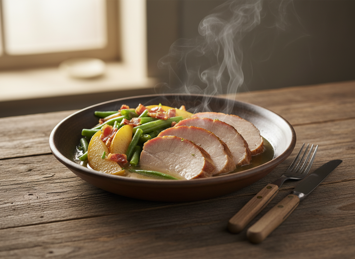 Dorff’s geheime Rezepte: Birnen, Bohnen & Speck (mit Kassler)