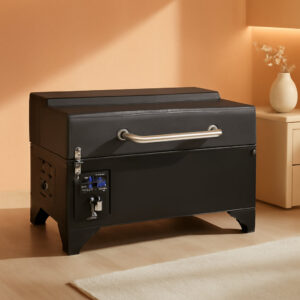 Portable Wood Pellet Grill And Smoker Outdoor Cooking