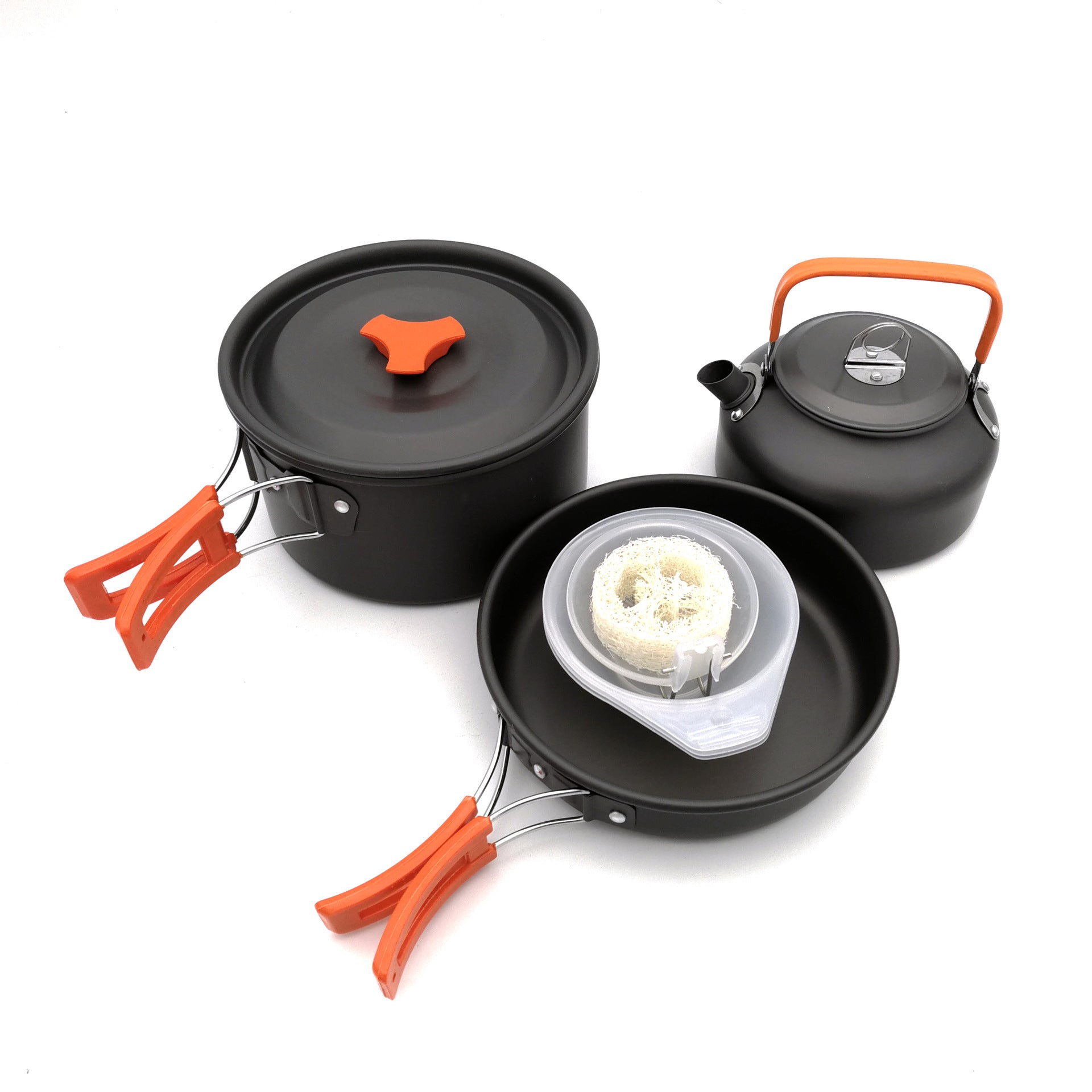 Ultra-light Aluminum Alloy Camping Cookware Utensils Outdoor Cooking Teapot – Bild 8