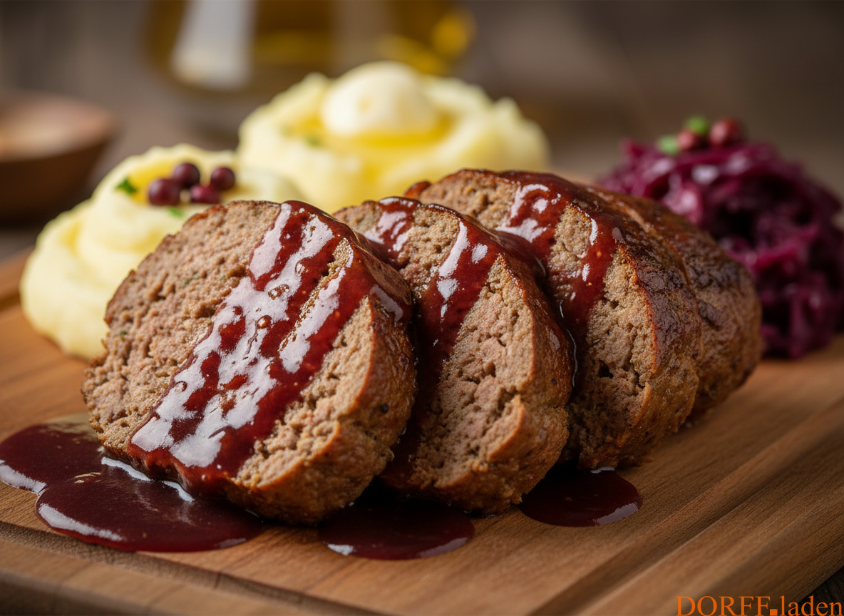 Dorff’s geheime Rezepte: Bergischer Hackbraten mit Rotweinsauce
