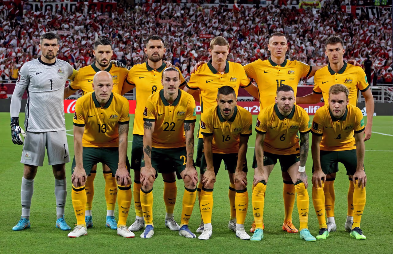 Teamfoto für Australia