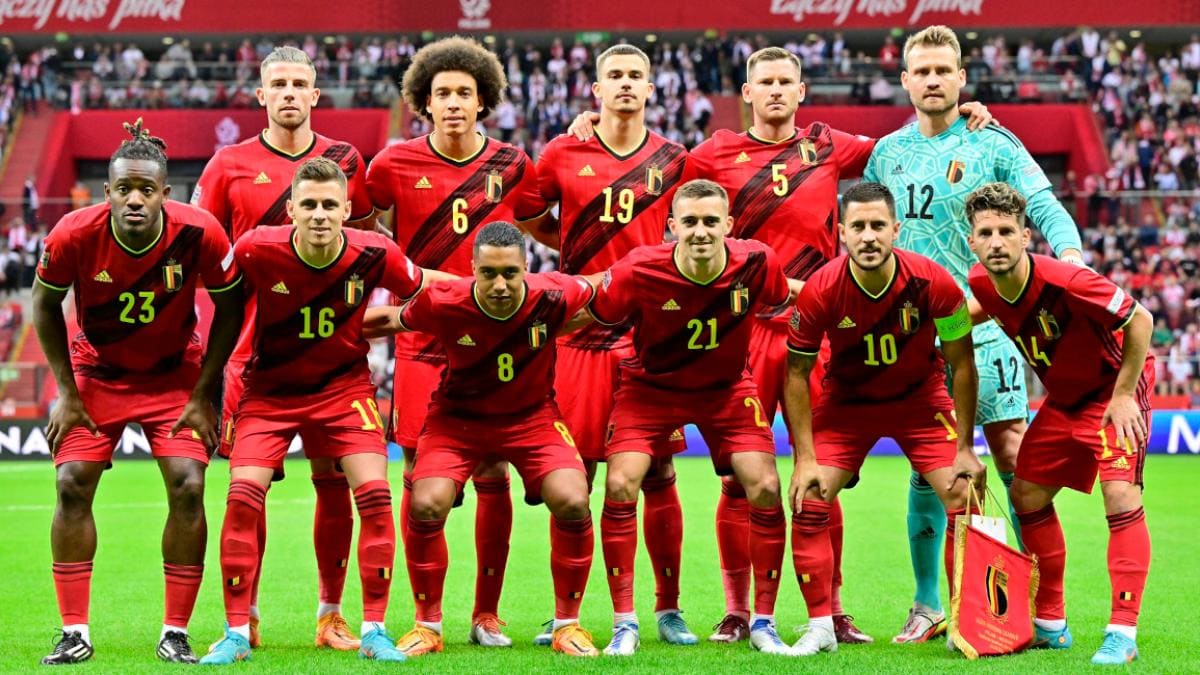 Teamfoto für Belgium