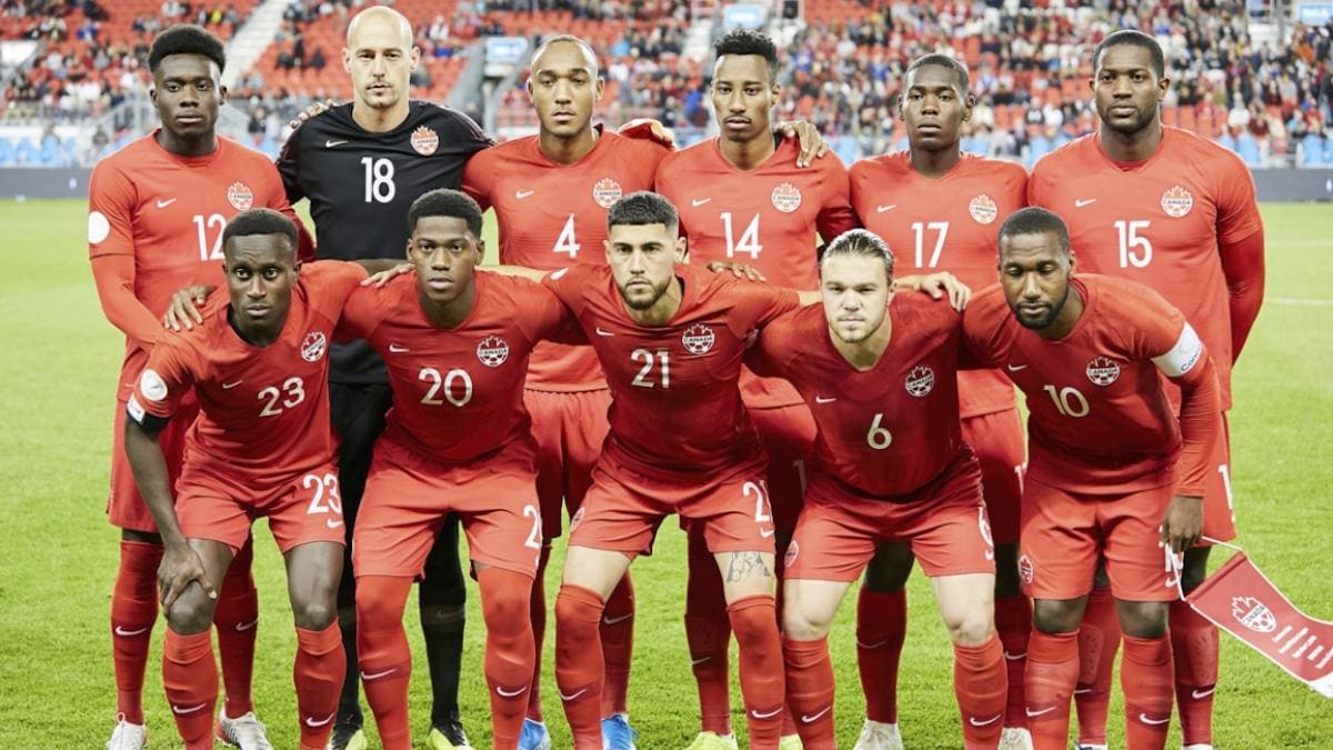 Teamfoto für Canada