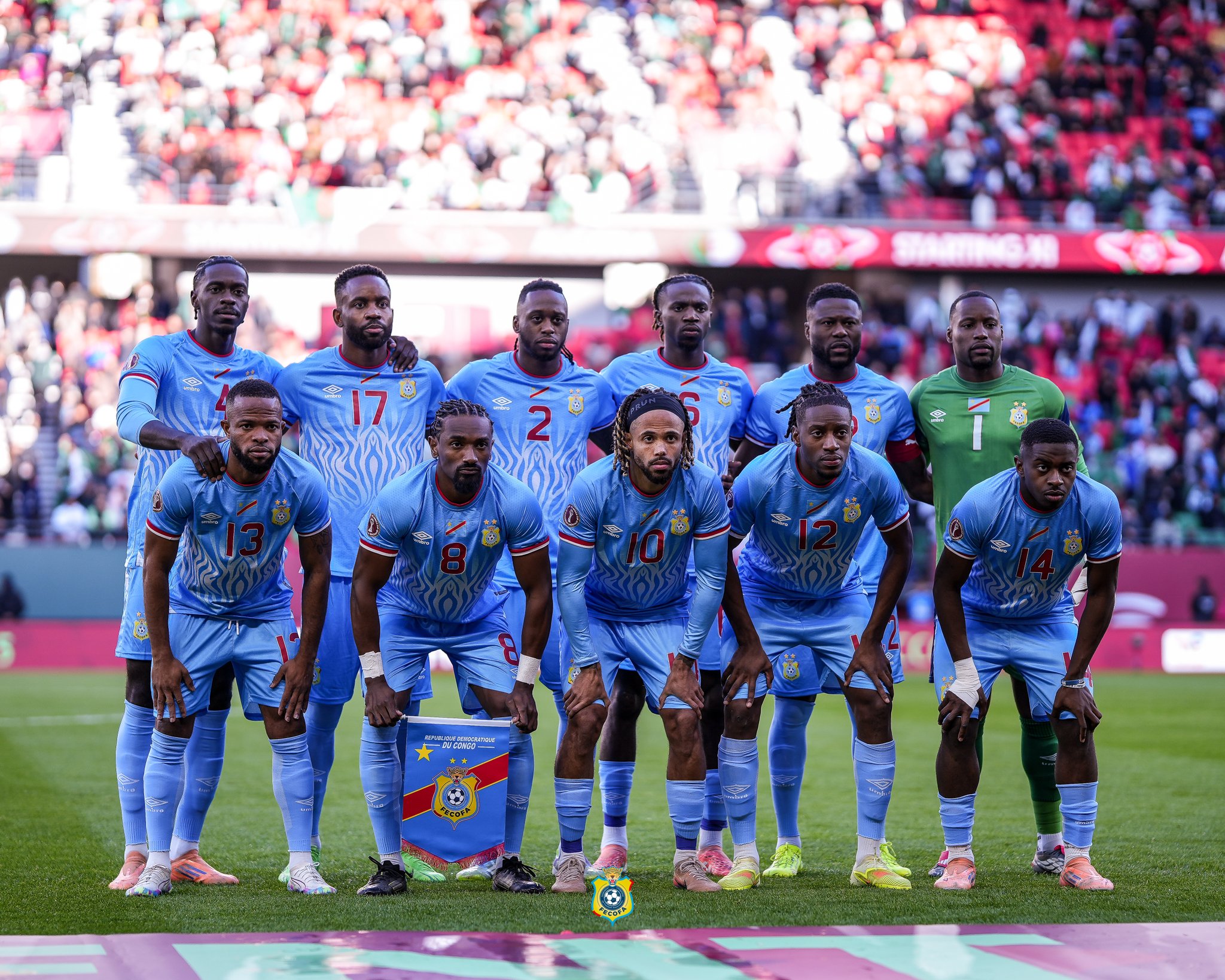 Teamfoto für Congo DR