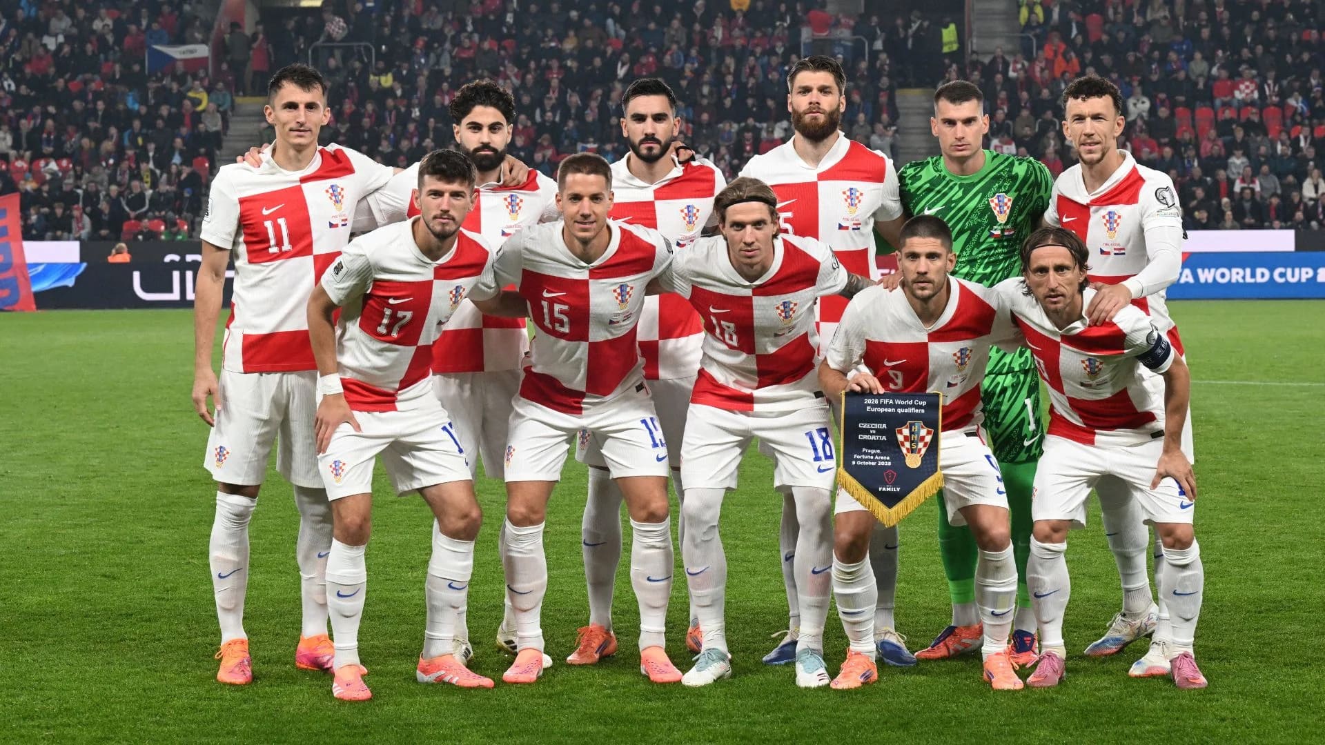 Teamfoto für Croatia