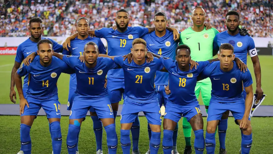 Teamfoto für Curazao