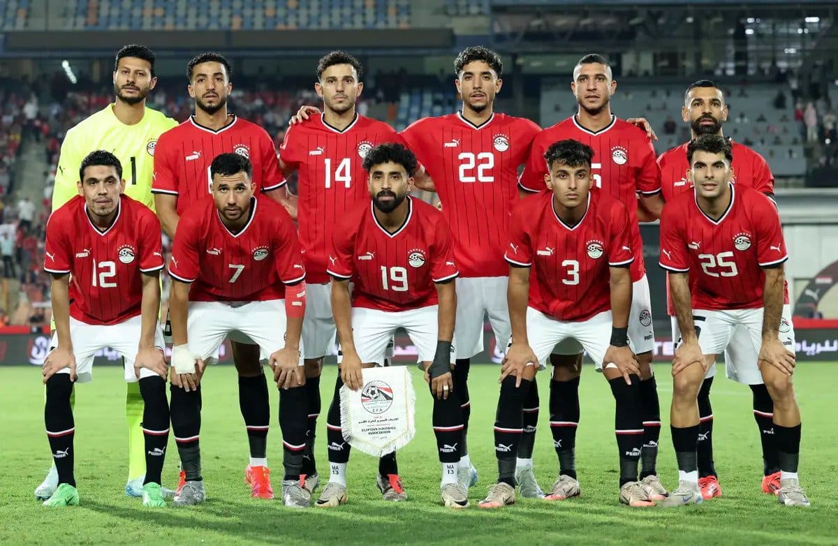 Teamfoto für Egipto