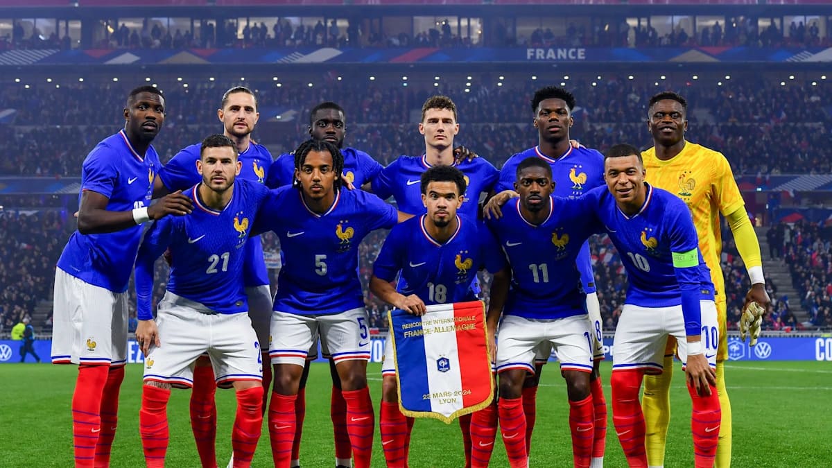 Teamfoto für France