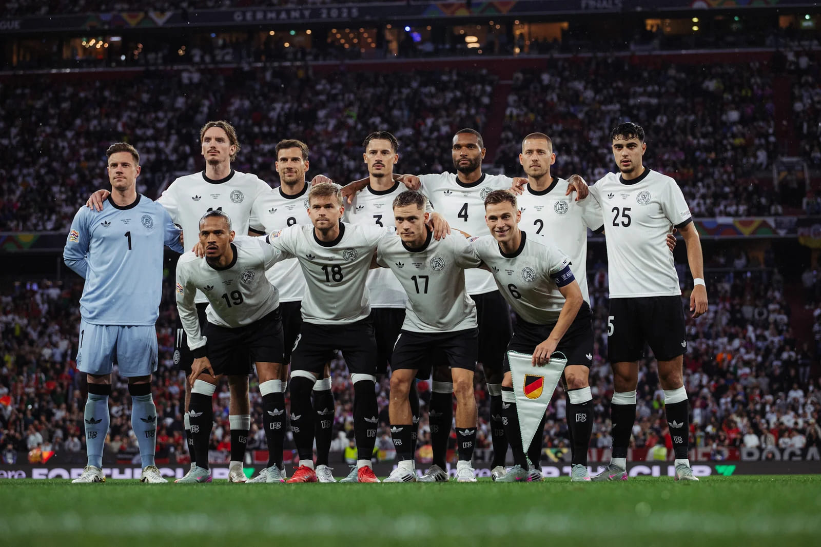 Teamfoto für Germany