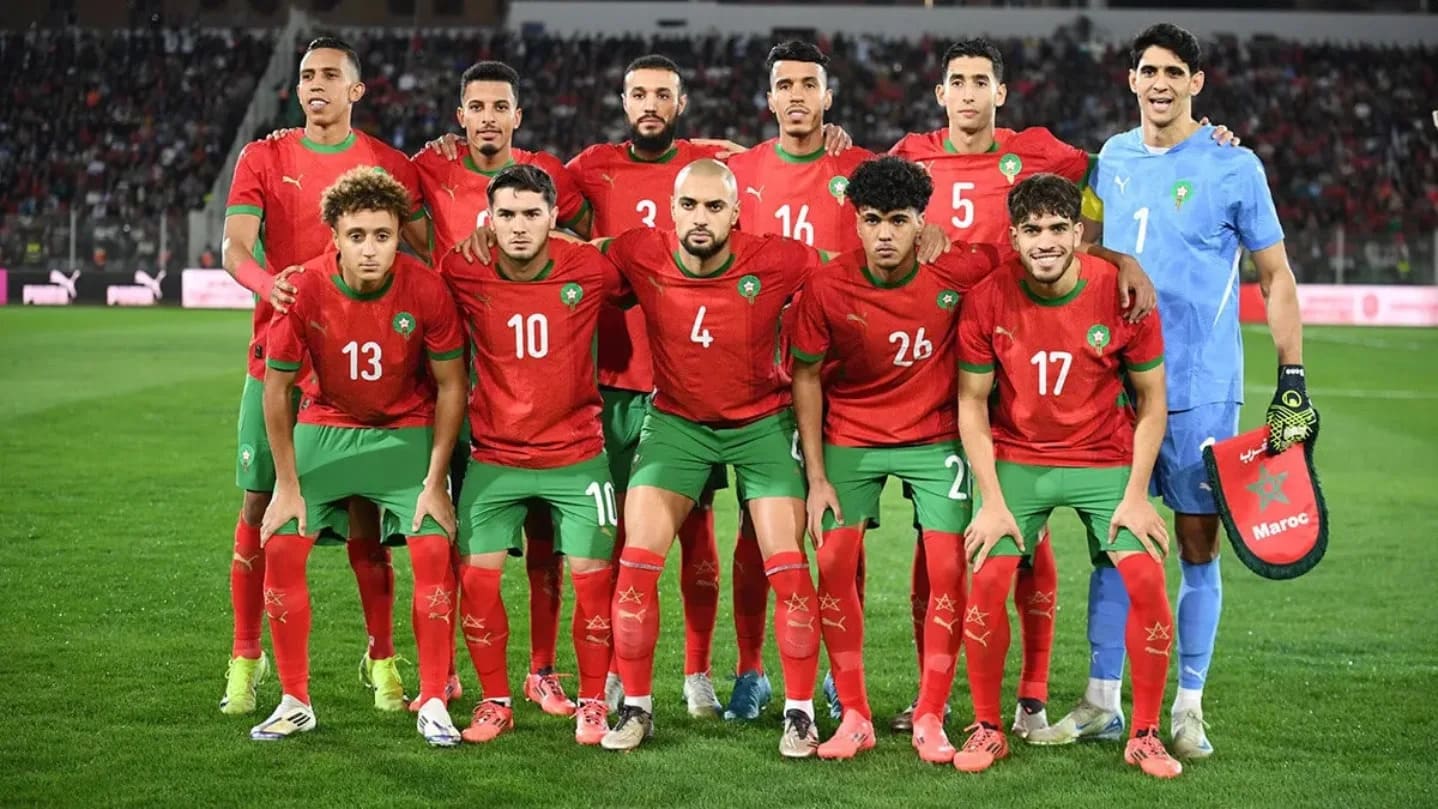 Teamfoto für Morocco