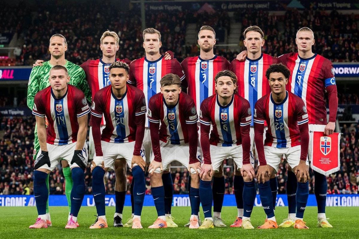 Teamfoto für Norway