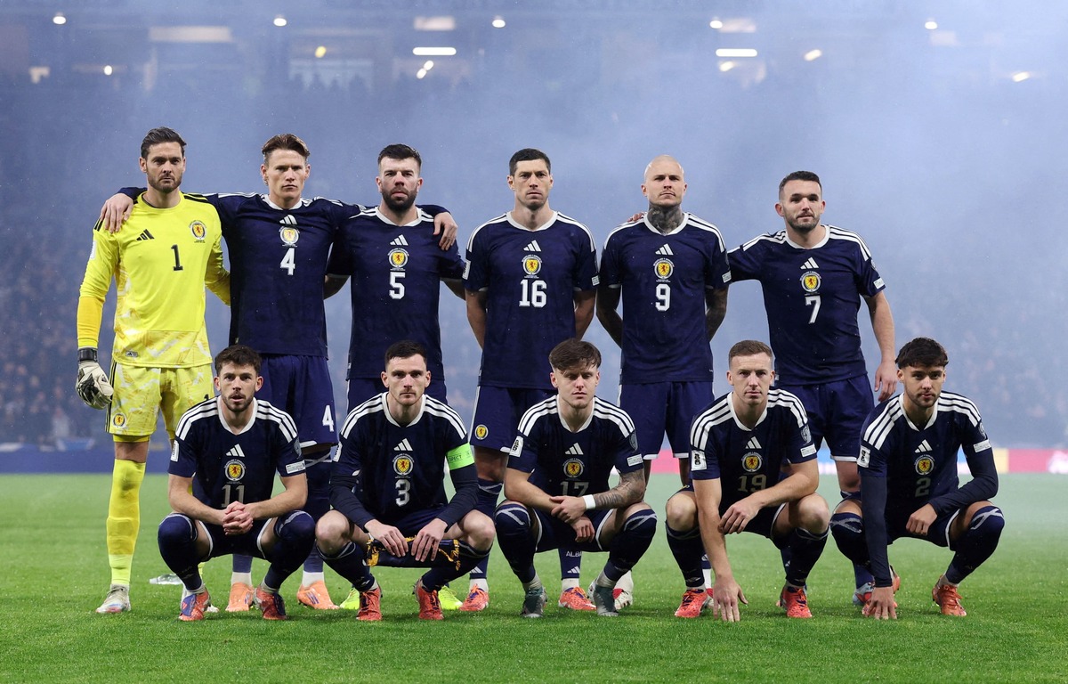 Teamfoto für Scotland