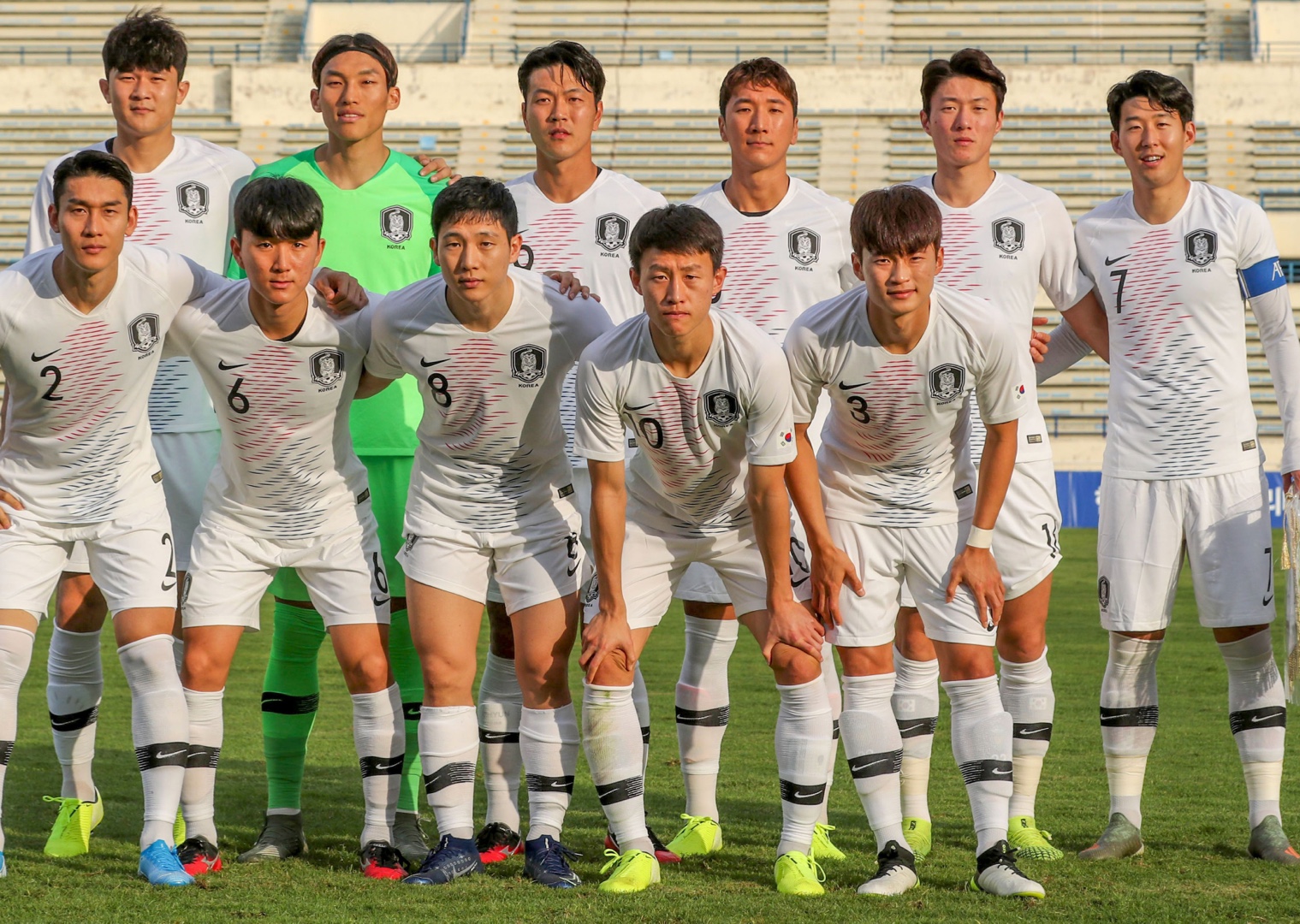Teamfoto für South Korea